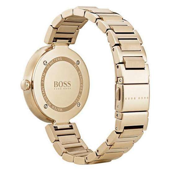 Ladies Hugo Boss Allusion Gold Chronograph Watch 1502415 ##BRAND NEW##