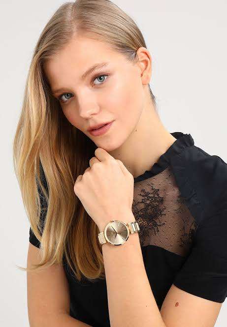 Ladies Hugo Boss Allusion Gold Chronograph Watch 1502415 ##BRAND NEW##
