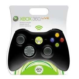 ORIGINAL MICROSOFT XBOX 360 CONTROLLER WIN USB PORT (BLACK PC/XBOX 360) BRAND NEW