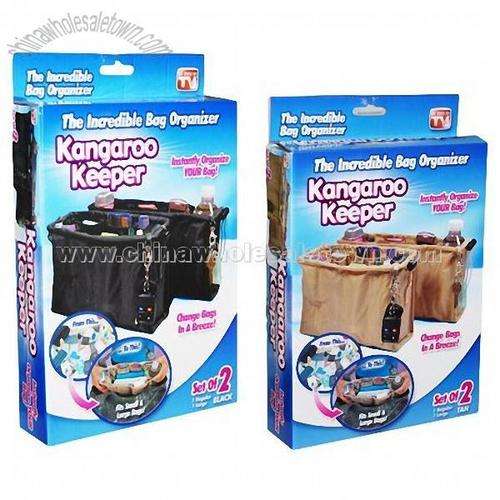 2 PACK KANGAROO KEEPER BLACK OR TAN ##BRAND NEW##
