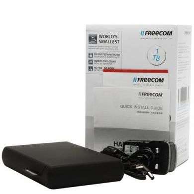 FREECOM 1TB EXTERNAL HARD DRIVE##BRAND NEW## THE WORLDS SMALLEST  3.5"EXTERNAL HARD DRIVE