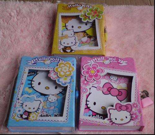 HELLO KITTY LOCK & KEY DIARY ##BRAND NEW##