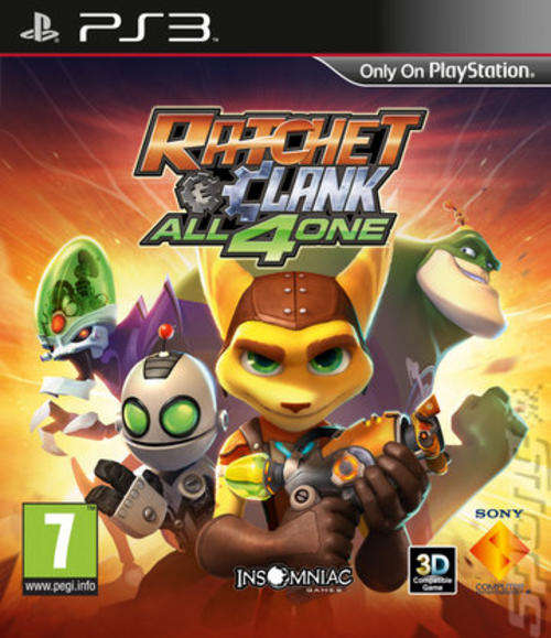 RATCHET & CLANK ALL 4 ONE PS 3 ### BRAND NEW SEALED