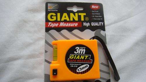GIANT TAPE MEASURE HIGH QUALITY WITH LEVEL ##BRAND NEW##