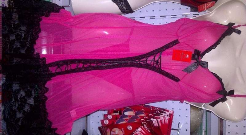 SEXY PINK LACE LINGERIE DRESS SET ##BRAND NEW##