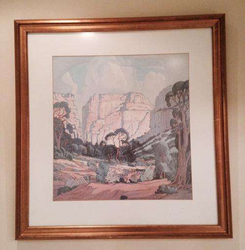 Pierneef Print in Frame