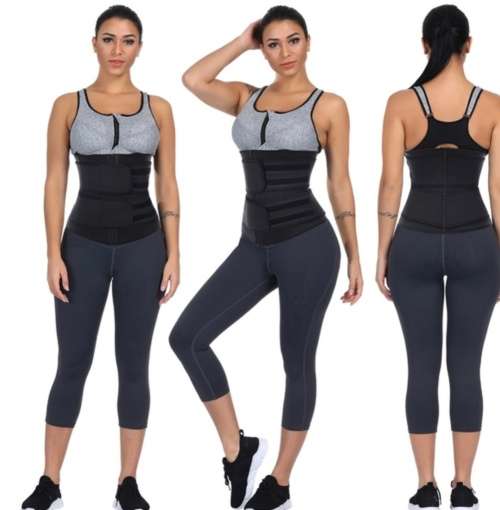 Size L neoprene waist trainers