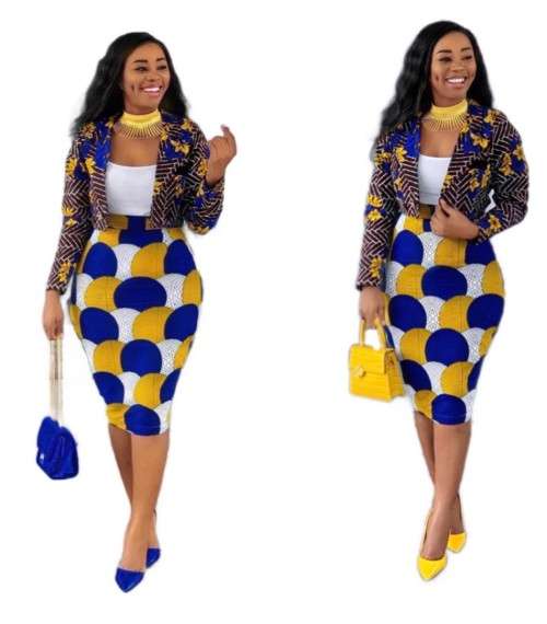 AFRICAN PRINT 2PCS