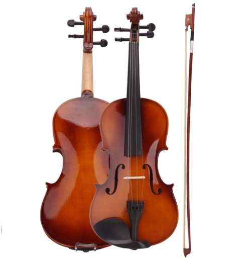 3/4 Beginner Violin with Bow and Case - As good as new