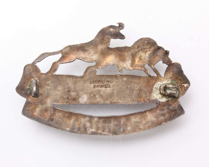 WWI 2nd SA Infantry Silver badge