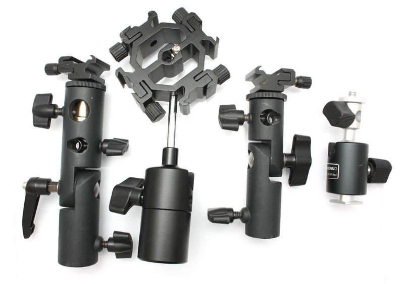 Flash Shoe Umbrella Holders x 4
