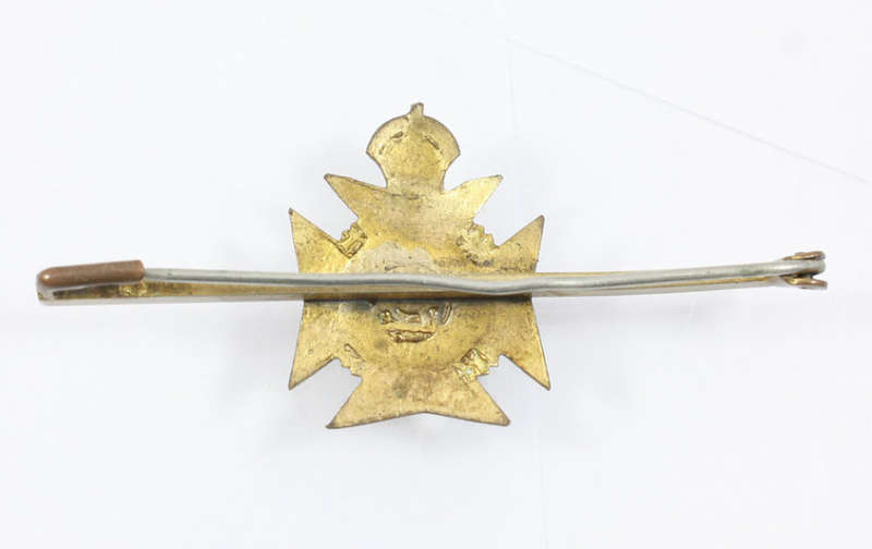 Sweetheart Brooches x 3 Rhodesia Rgt/Border Rgt/ SA Artillery