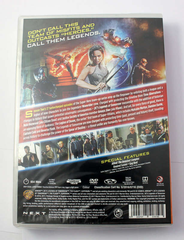 DC's Legends Of Tomorrow Season 2 DVD