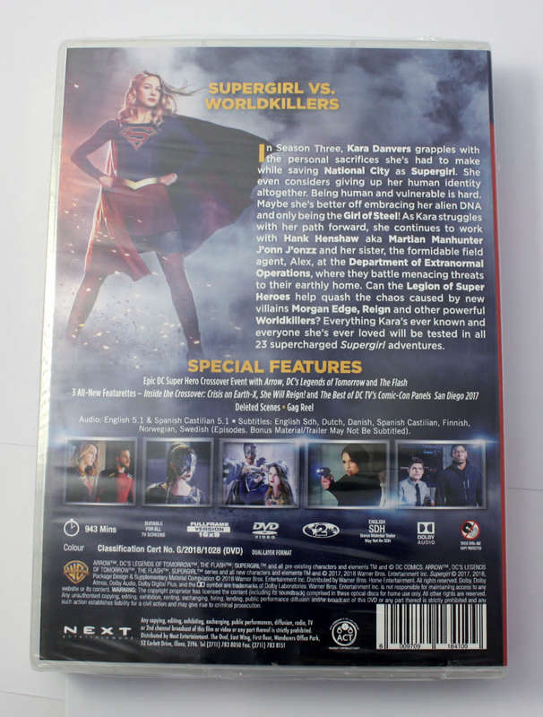 DC's Supergirl Season 3 DVD