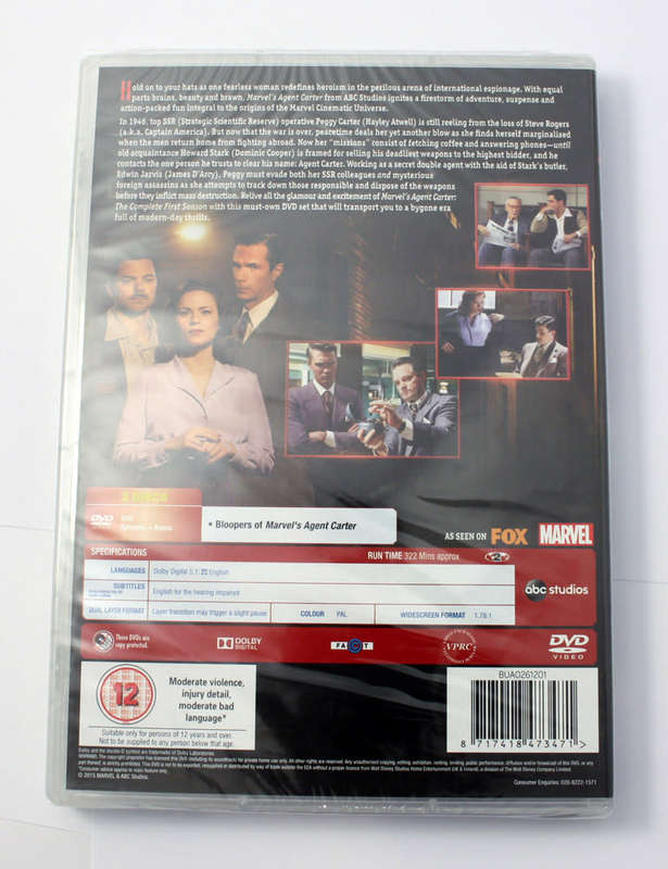 Marvel Agent Carter 1st Season DVD