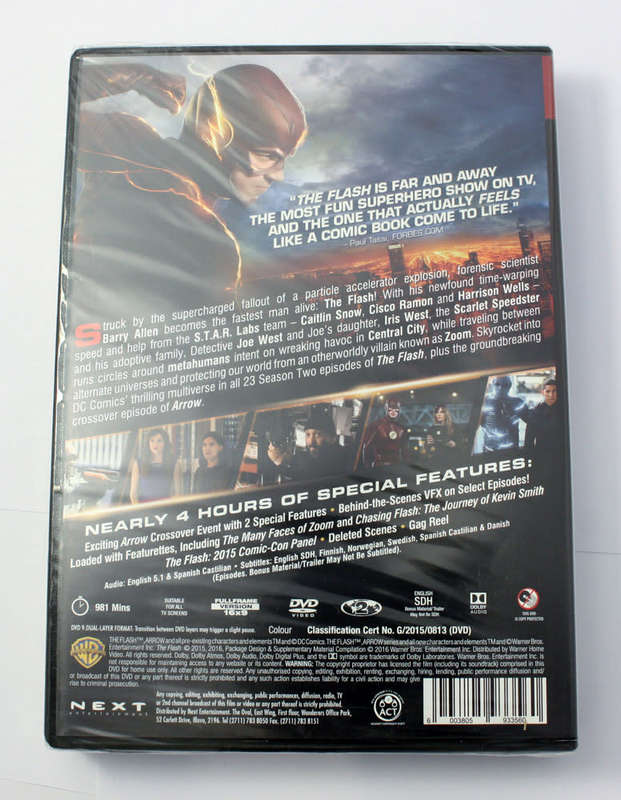 DC Comics The Flash 2st Season DVD