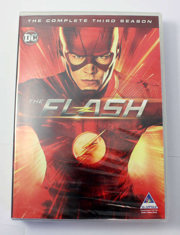 DC Comics The Flash 3rd Season DVD