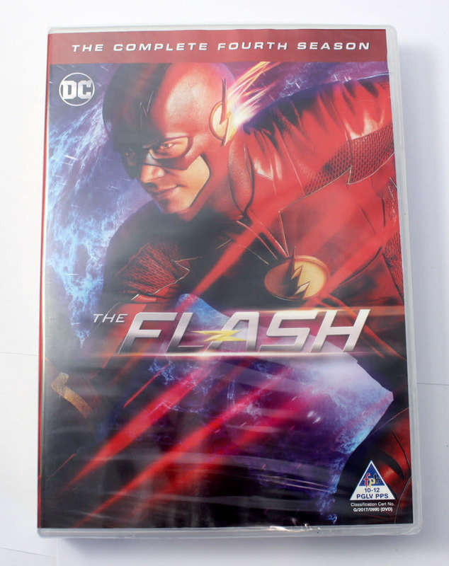DC Comics The Flash 4th Season DVD