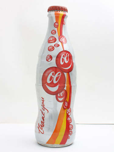Coca Cola Customer Appreciation Bottle 2003