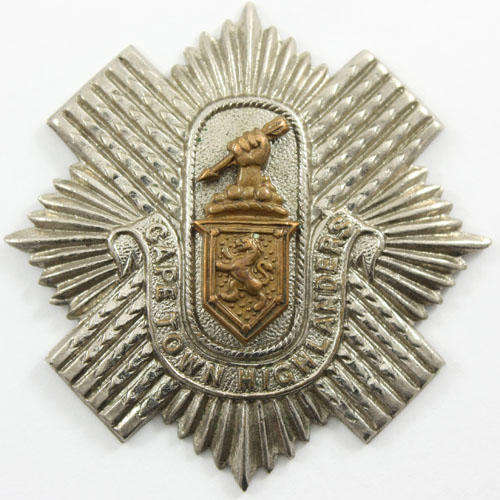 Cape Town Highlanders Cap Badge