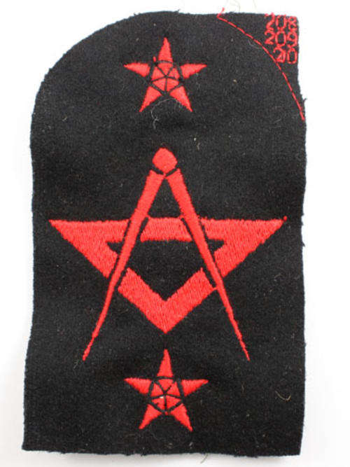 SA Navy Mustering Cloth Badge - Draughtsman