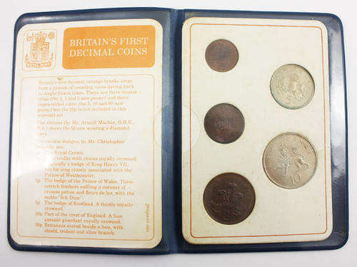 Britain's First Decimal Coins