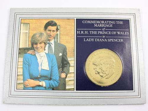 Prince of Wales and Lady Diana Commemorative Coin