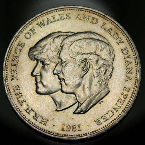 Prince of Wales and Lady Diana Commemorative Coin