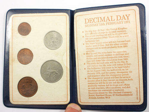 Britain's First Decimal Coins