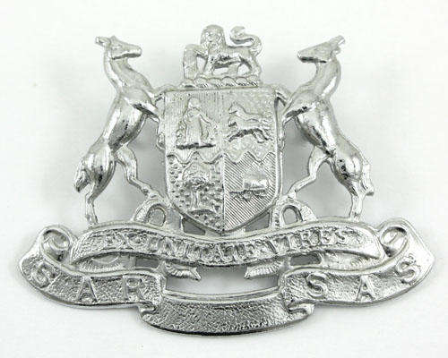 Old South African Railways Cap Badge SAR SAS