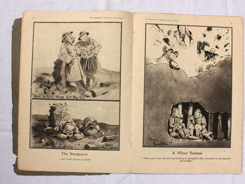 WWI - Bruce Bairnsfather Cartoons - The Bystander's Fragments from France No. 4