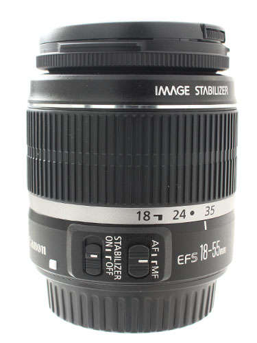 Canon EF-S 18-55mm f/3.5-5.6 IS Lens - NEW