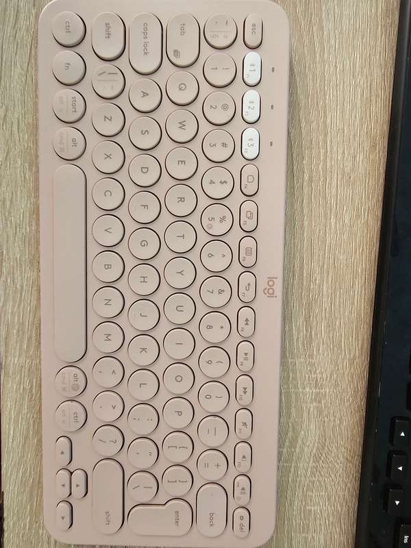 Logitech K380 Multi-device Bluetooth Keyboard - Rose