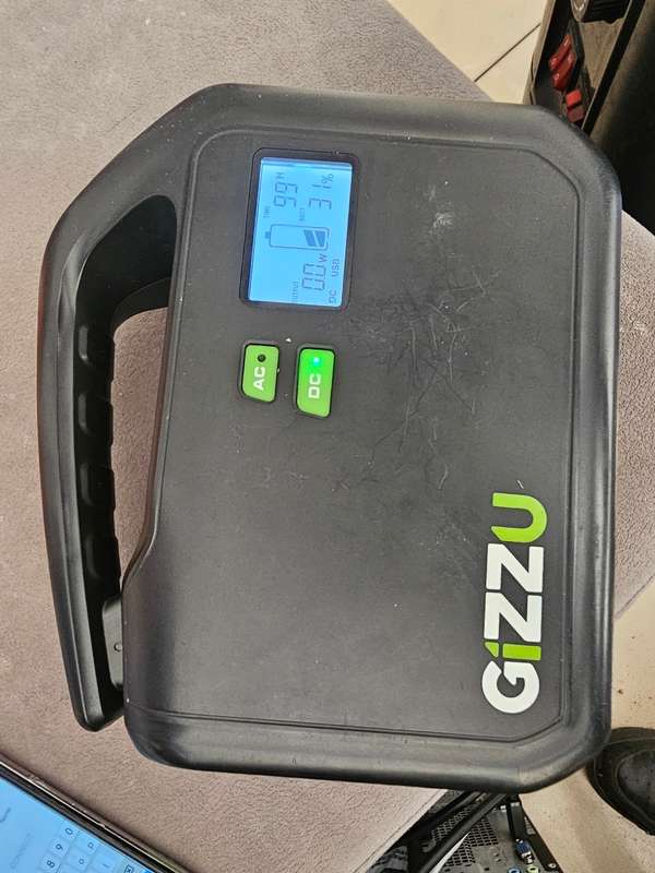 Gizzu 150W 155Wh Portable Power Station 1 x 3 Prong SA Plug Point