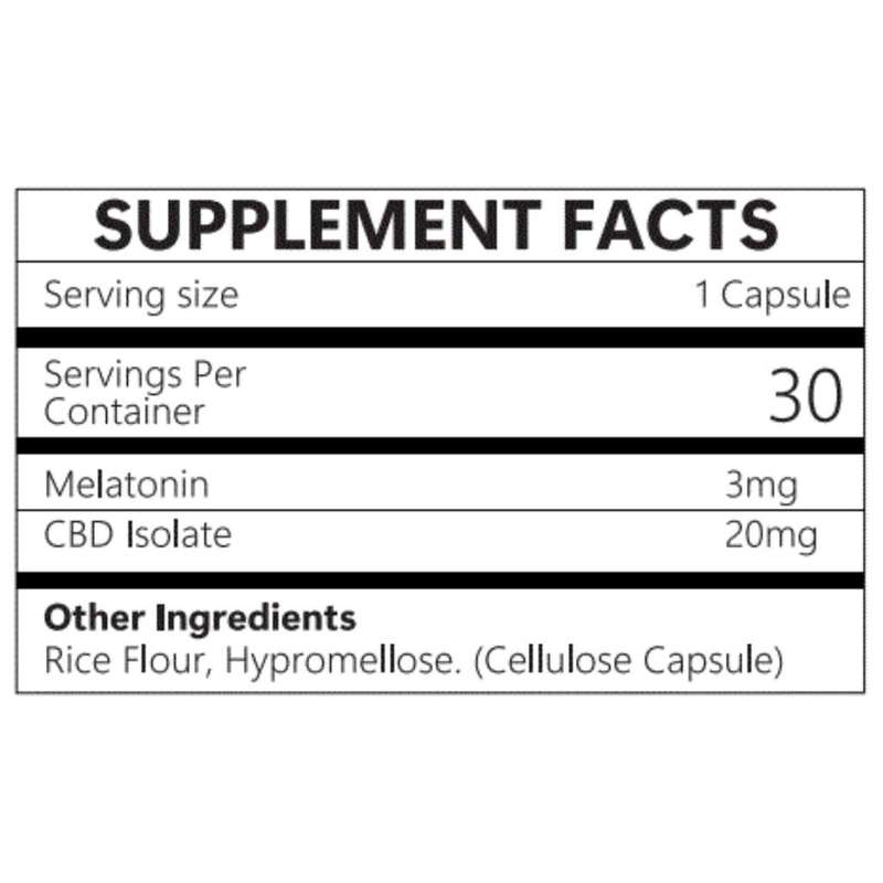 Deep Sleep Formula With CBD & Melatonin