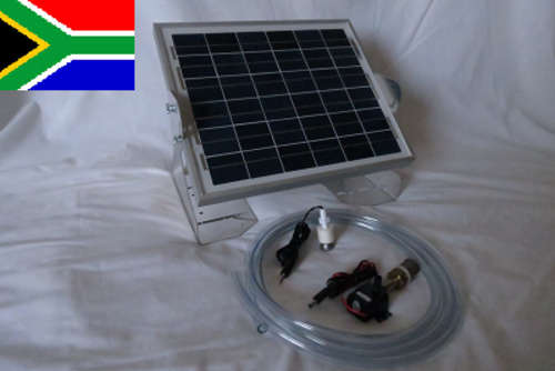 Solar powered high performance brushless water pump kit  (20 YEAR WARRANTY)