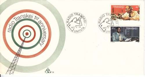 Transkei FDC 1.6 - 1st Anniversary of Radio Transkei