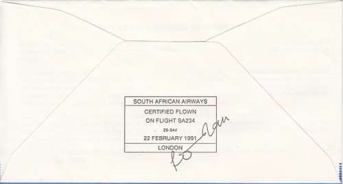 SAA/SAL No 50 Introduction Into Service of the Boeing 747 - 400 (Certified Flown)