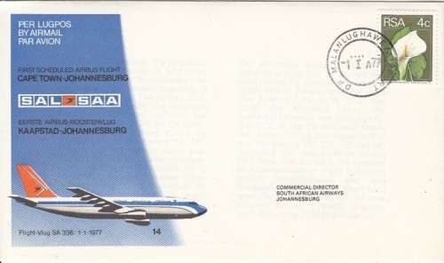 SAA/SAL Group of 15 Flight Covers (No's 14-22 & 31-36)