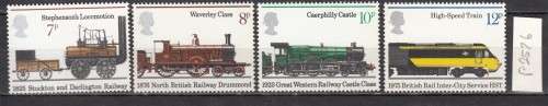 GB Set of Four 150th Anniversary of Public Railways Stamps Mint (Face Value R 7.60)
