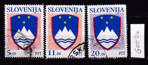 Slovenija Group of Three Stamps