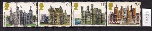 GB Group of Four British Archtecture Stamp (Historic Buildings) Mint (Face Value R 8.20+)