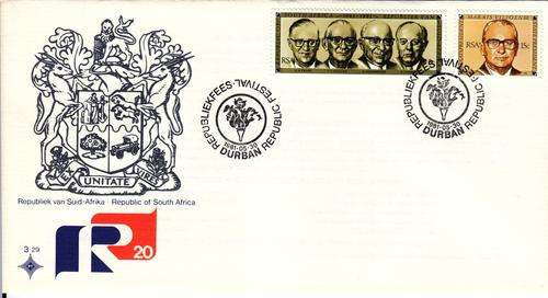 RSA FDC No. 3.29 Republic Festival
