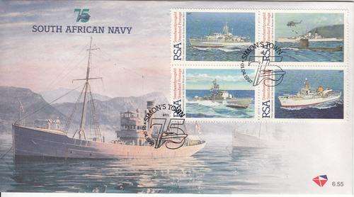 RSA FDC No. 6.55 South African Navy
