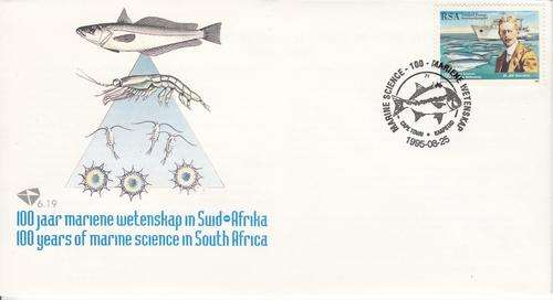 RSA FDC No. 6.19 100 Years of Marine Science in South Africa