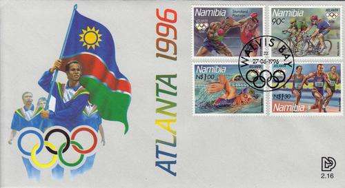 Namibia FDC No. 2.16 Olympic Games Atlanta 1996