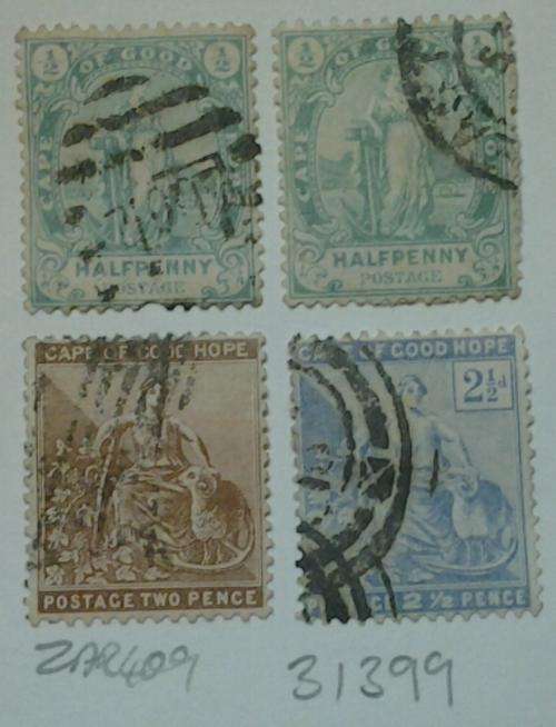 COGH Group of Four Stamps(ZAR 409).