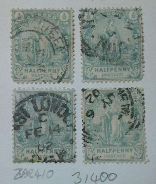 COGH Group of Four Stamps(ZAR 410).