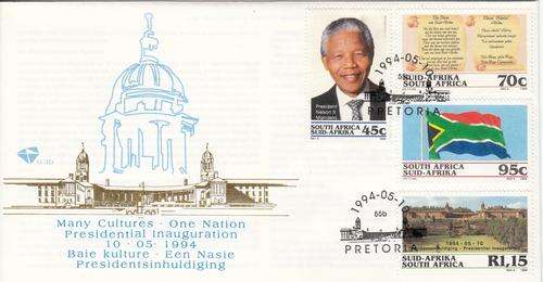 RSA FDC 6.3b Inauguration of Nelson Mandela 1994