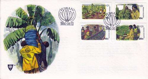 Venda FDC No. 1.4 Cultivating Bananas. As Image.